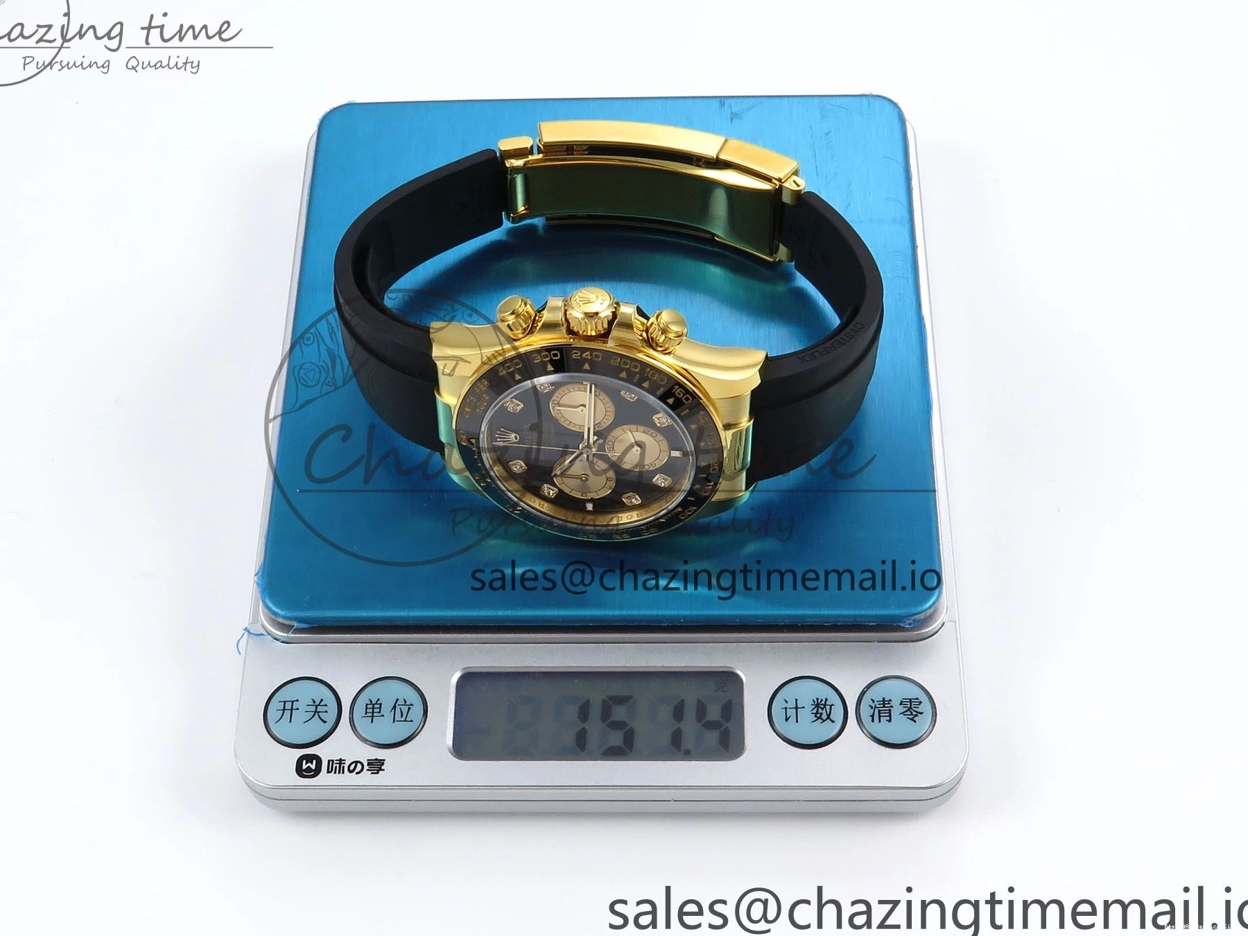 Good Copy Rolex Watches Best 126519 Dial APSF Weight） Black Daytona Diamonds 1031 Strap Supportive 1:1 Oysterflex LN SH4131（Gain on Edition 0122